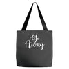go away Tote Bags