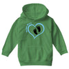 Baby Boy with Heart Any Name Customized Youth Hoodie