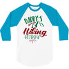 Daddy Hiking Buddy Mountains 3/4 Sleeve Shirt