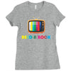 reed a book Ladies Fitted T-Shirt