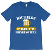 bachelor party drinking team wedding groomsmen bridal funny T-Shirt