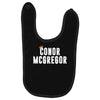 conor mcgregor crown Baby Bibs