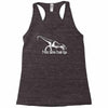 t rex hates push ups Racerback Tank
