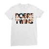 Dobre Twins Photo Ladies Fitted T-Shirt