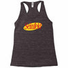 new seinfeld logo Racerback Tank