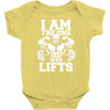 i am the one who lifts Baby Bodysuit