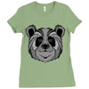 panda zentagle Ladies Fitted T-Shirt