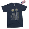 seattle skyline Exclusive T-shirt