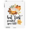 but first pumpkin spice iPad 3 and 4 Case