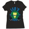 leo's gym Ladies Fitted T-Shirt