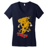 pizzaboarding Women's V-Neck T-Shirt