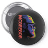 mcgregor face Pin-back button