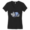 blanket purrito Women's V-Neck T-Shirt