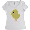 chicken baby Women's Triblend Scoop T-shirt