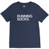 running sucks   humor exercise running gym marathon runner workout tee V-Neck Tee