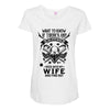 Life After Death Mess With My Wife Maternity Scoop Neck T-shirt