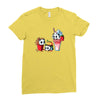 combo meal Ladies Fitted T-Shirt