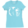 the crow die krahe horror Ladies Fitted T-Shirt