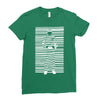 banksy prisoner barcode Ladies Fitted T-Shirt