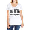 boar hunting tex Ladies Curvy T-Shirt