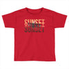 Sunset Toddler T-shirt