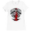 spray the towwn Ladies Fitted T-Shirt