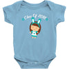 class o f 2018 cool girl Baby Bodysuit