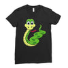 snake anime Ladies Fitted T-Shirt