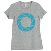 camera shutter Ladies Fitted T-Shirt