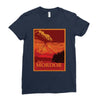 visit mordor Ladies Fitted T-Shirt