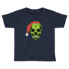 santa clous skeleton Toddler T-shirt