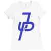 jake paul blue Ladies Fitted T-Shirt