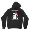 big trex santa ugly christmas Unisex Hoodie