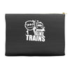 i like trains Accessory Pouches