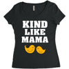 Kind As A Mother Women's Triblend Scoop T-shirt