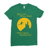 i drive a stick   halloween superpower Ladies Fitted T-Shirt