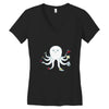 octopus Women's V-Neck T-Shirt