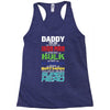 daddy you are my favorite superhero Racerback Tank