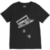 boombox V-Neck Tee