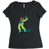 alfburster Women's Triblend Scoop T-shirt