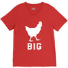 big cock V-Neck Tee