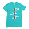 take a knee Ladies Fitted T-Shirt