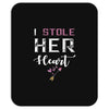 i stole her heart couple Mousepad