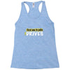 first one to puke drives Racerback Tank