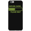 sarcasm loading funny computer tech gee iPhone 6/6s Case
