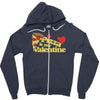 pizza is my valentine 2 Zipper Hoodie