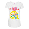 merman Maternity Scoop Neck T-shirt