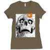 bumming off Ladies Fitted T-Shirt