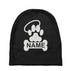 personalized paw halo Baby Beanies