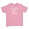 b please unicorn Youth Tee